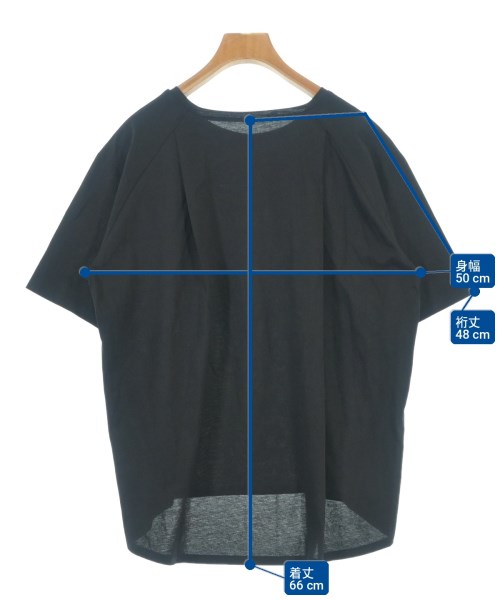 LUGIVA（ルギヴァ）Tシャツ・カットソー 黒 サイズ:38(M位) レディース/2200705461573