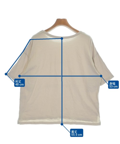 LUGIVA（ルギヴァ）Tシャツ・カットソー ベージュ サイズ:38(M位) レディース/2200730028062