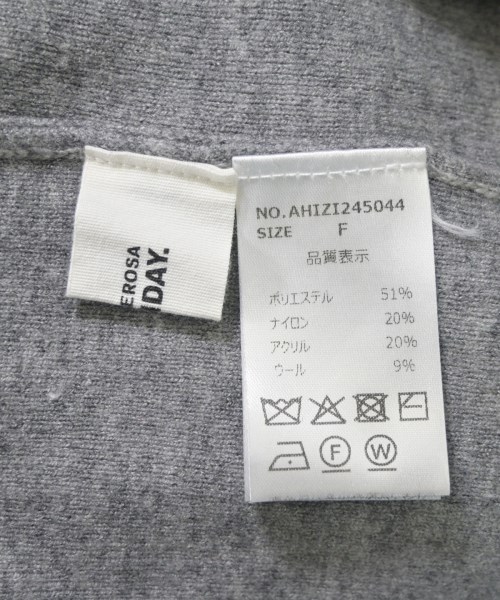 Auntie Rosa Holiday（アンティローザホリデー）ニット・セーター グレー サイズ:F レディース/2200675374040