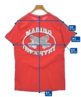 Marino Infantry（マリノインファントリー）Tシャツ・カットソー 赤 サイズ:-(S位) メンズ/2200609788110