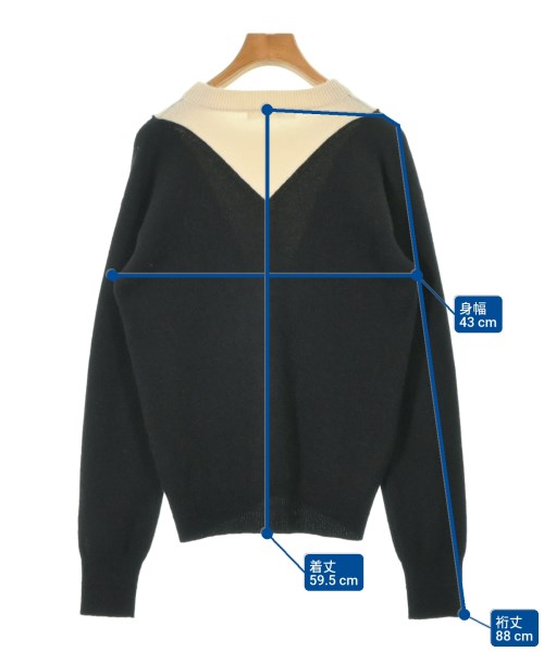 Wheart（ワート）ニット・セーター 黒 サイズ:1(S位) レディース/2200646252032