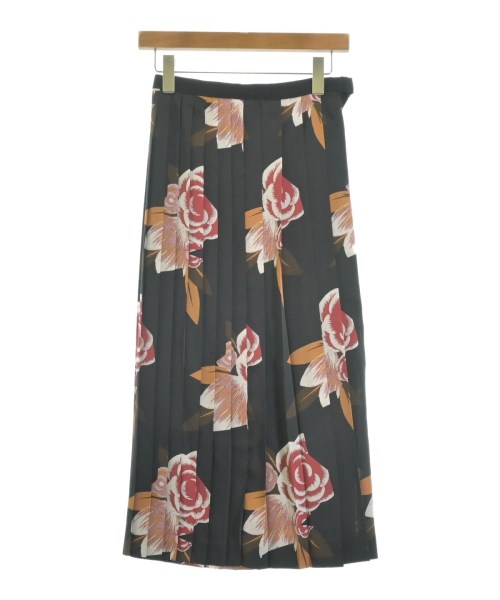 l'heritage martinique（レリタージュマルティニーク）ロング・マキシ丈スカート 黒 サイズ:-(M位) レディース/2200621022162