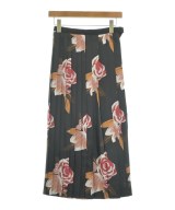 l'heritage martinique（レリタージュマルティニーク）ロング・マキシ丈スカート 黒 サイズ:-(M位) レディース/2200621022162