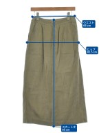 l'heritage martinique（レリタージュマルティニーク）ロング・マキシ丈スカート グレー サイズ:2(M位) レディース/2200622338118