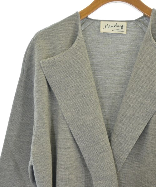 l'heritage martinique（レリタージュマルティニーク）カーディガン グレー サイズ:F レディース/2200634412035