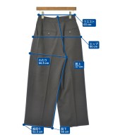 l'heritage martinique（レリタージュマルティニーク）スラックス 茶 サイズ:1(S位) レディース/2200616385258