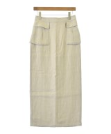 l'heritage martinique（レリタージュマルティニーク）ロング・マキシ丈スカート ベージュ サイズ:1(S位) レディース/2200616385272