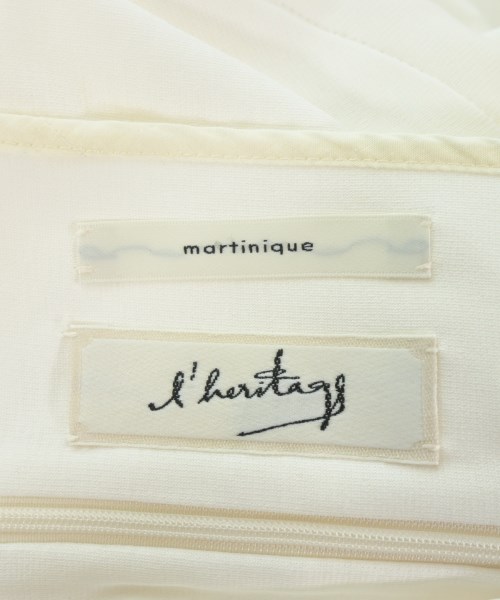 l'heritage martinique（レリタージュマルティニーク）Tシャツ・カットソー 白 サイズ:F レディース/2200607990072