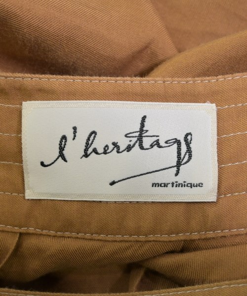 l'heritage martinique（レリタージュマルティニーク）ロング・マキシ丈スカート ベージュ サイズ:1(S位) レディース/2200618087020