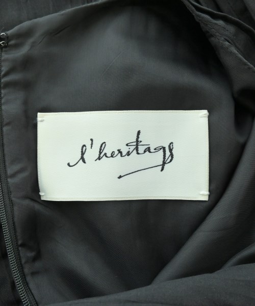 l'heritage martinique（レリタージュマルティニーク）ワンピース 黒 サイズ:F レディース/2200673050113