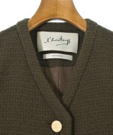l'heritage martinique（レリタージュマルティニーク）ノーカラージャケット 茶 サイズ:-(L位) レディース/2200695294205