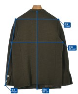 l'heritage martinique（レリタージュマルティニーク）ノーカラージャケット 茶 サイズ:-(L位) レディース/2200695294205