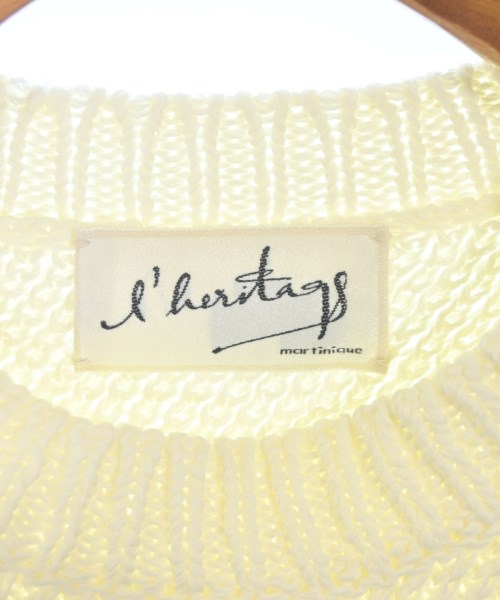 l'heritage martinique（レリタージュマルティニーク）ベスト 白 サイズ:-(M位) レディース/2200645105193