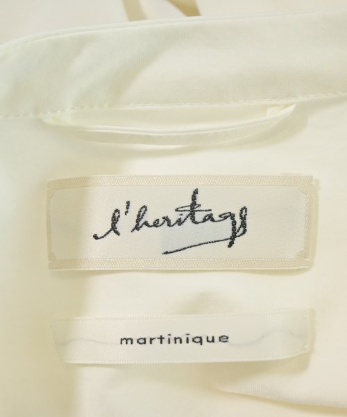 l'heritage martinique（レリタージュマルティニーク）ブラウス 白 サイズ:F レディース/2200713368154