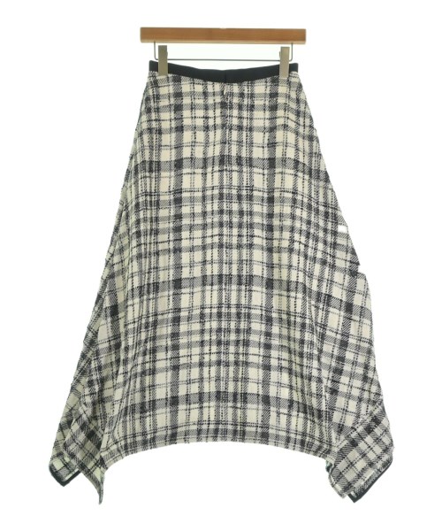 l'heritage martinique（レリタージュマルティニーク）ロング・マキシ丈スカート 白 サイズ:1(S位) レディース/2200642668042