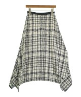 l'heritage martinique（レリタージュマルティニーク）ロング・マキシ丈スカート 白 サイズ:1(S位) レディース/2200642668042