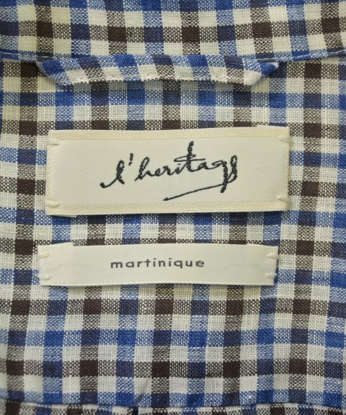 l'heritage martinique（レリタージュマルティニーク）カジュアルシャツ 白 サイズ:F レディース/2200645824087