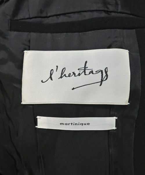 l'heritage martinique（レリタージュマルティニーク）カジュアルジャケット 黒 サイズ:-(M位) レディース/2200641001123