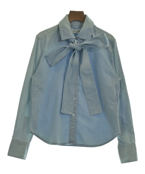 l'heritage martinique（レリタージュマルティニーク）カジュアルシャツ 青 サイズ:-(M位) レディース/2200699908085