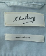 l'heritage martinique（レリタージュマルティニーク）カジュアルシャツ 青 サイズ:-(M位) レディース/2200699908085