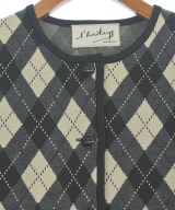 l'heritage martinique（レリタージュマルティニーク）カーディガン 黒 サイズ:F レディース/2200662553076