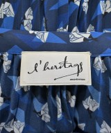 l'heritage martinique（レリタージュマルティニーク）ロング・マキシ丈スカート 青 サイズ:-(M位) レディース/2200665398117