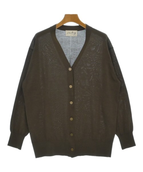 l'heritage martinique(レリタージュマルティニーク)カーディガン 茶 サイズ:F/2200667669475