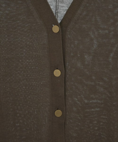 l'heritage martinique（レリタージュマルティニーク）カーディガン 茶 サイズ:F レディース/2200667669475