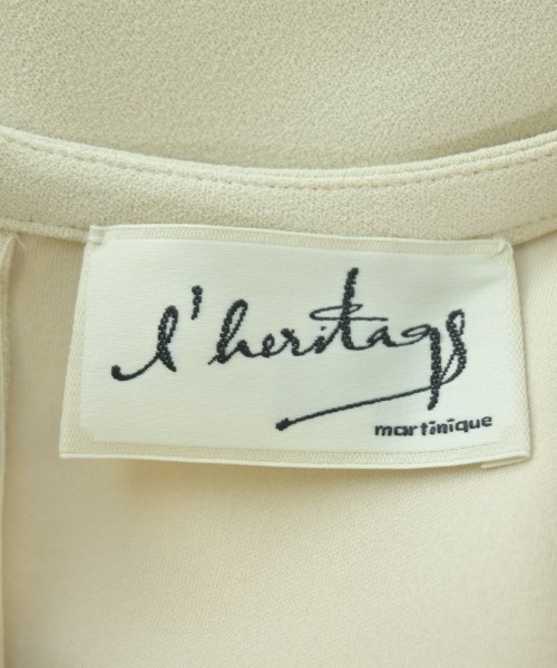 l'heritage martinique（レリタージュマルティニーク）ワンピース 白 サイズ:2(M位) レディース/2200668994026