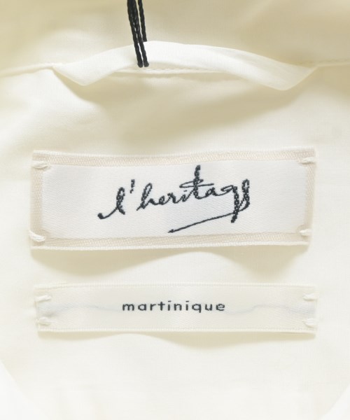 l'heritage martinique（レリタージュマルティニーク）ブラウス 白 サイズ:F レディース/2200729401043