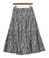 l'heritage martinique（レリタージュマルティニーク）ロング・マキシ丈スカート 黒 サイズ:2(M位) レディース/2200726460302