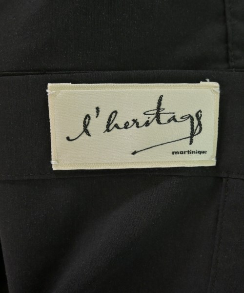 l'heritage martinique（レリタージュマルティニーク）ブラウス 黒 サイズ:-(M位) レディース/2200718413170