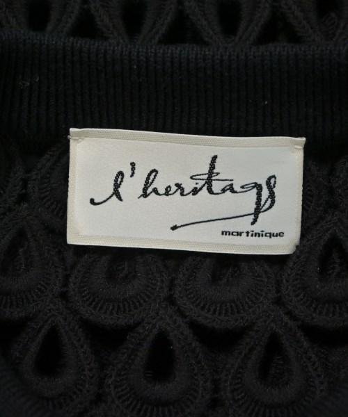 l'heritage martinique（レリタージュマルティニーク）ブルゾン 黒 サイズ:-(L位) レディース/2200689080012