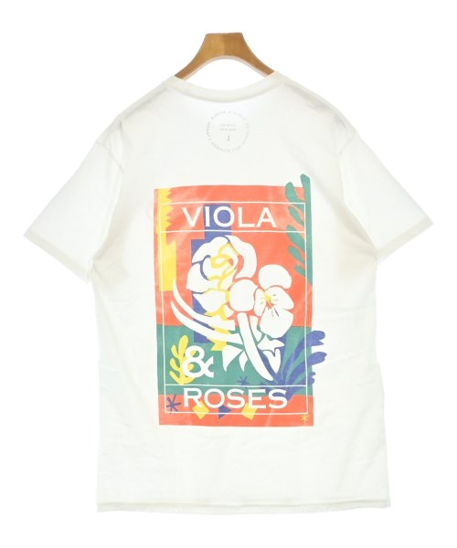 VIOLA&ROSES（ビオラアンドローゼス）Tシャツ・カットソー 白 サイズ:L メンズ/2200720471335