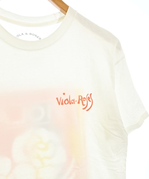 VIOLA&ROSES（ビオラアンドローゼス）Tシャツ・カットソー 白 サイズ:L メンズ/2200720471335