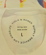 VIOLA&ROSES（ビオラアンドローゼス）Tシャツ・カットソー 白 サイズ:L メンズ/2200720471335