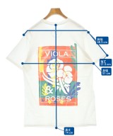 VIOLA&ROSES（ビオラアンドローゼス）Tシャツ・カットソー 白 サイズ:L メンズ/2200720471335