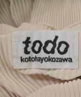 todo kotohayokozawa（トゥードゥー コトハヨコザワ）ワンピース 白 サイズ:-(S位) レディース/2200622627052
