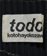 todo kotohayokozawa（トゥードゥー コトハヨコザワ）カジュアルシャツ 黒 サイズ:F レディース/2200642355010