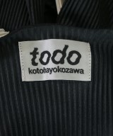 todo kotohayokozawa（トゥードゥー コトハヨコザワ）ワンピース 黒 サイズ:-(S位) レディース/2200620865081