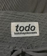 todo kotohayokozawa（トゥードゥー コトハヨコザワ）Tシャツ・カットソー グレー サイズ:-(M位) レディース/2200674539310
