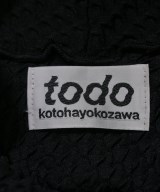 todo kotohayokozawa（トゥードゥー コトハヨコザワ）ワンピース 黒 サイズ:M レディース/2200680136060