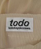 todo kotohayokozawa（トゥードゥー コトハヨコザワ）ブラウス ベージュ サイズ:-(S位) レディース/2200715789094