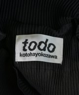 todo kotohayokozawa（トゥードゥー コトハヨコザワ）ブラウス 黒 サイズ:-(S位) レディース/2200715789100