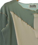 todo kotohayokozawa（トゥードゥー コトハヨコザワ）ワンピース カーキ サイズ:-(L位) レディース/2200702961038