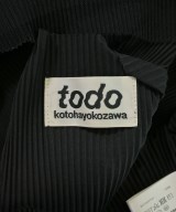todo kotohayokozawa（トゥードゥー コトハヨコザワ）Tシャツ・カットソー 黒 サイズ:-(M位) レディース/2200733758034