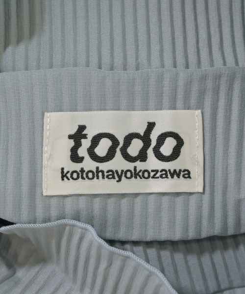 todo kotohayokozawa（トゥードゥー コトハヨコザワ）Tシャツ・カットソー グレー サイズ:F レディース/2200734146038