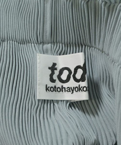 todo kotohayokozawa（トゥードゥー コトハヨコザワ）その他 青 サイズ:-(M位) レディース/2200726241055
