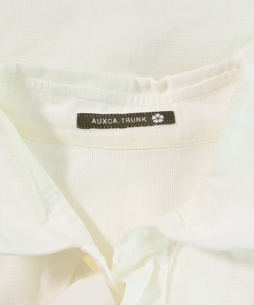 AUXCA TRUNK（オーカトランク）カジュアルシャツ 白 サイズ:M メンズ/2200628260031