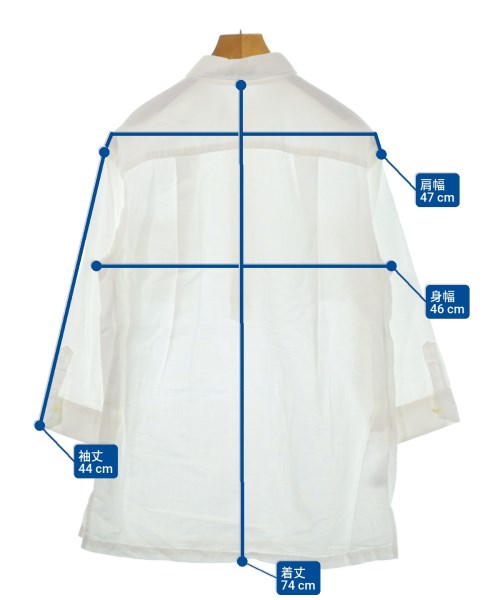 AUXCA TRUNK（オーカトランク）カジュアルシャツ 白 サイズ:M メンズ/2200628260031